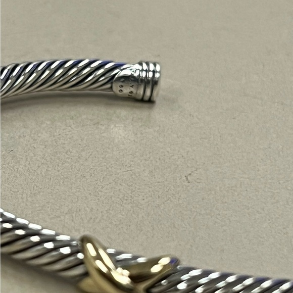 david yurman cuff bracelet 4mm M size - Picture 2 of 5